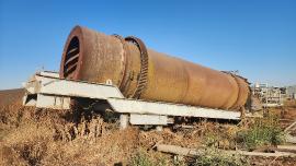 Stationary (8'x32') Standard Steel Dryer and baghouse (1 of 8)