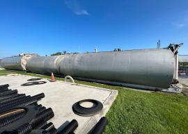 Stationary 30,000 Gallon coiled AC Tank (1 of 9)